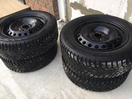 Зимние шины 215х60 R16 Yokohama/комплект с дисками