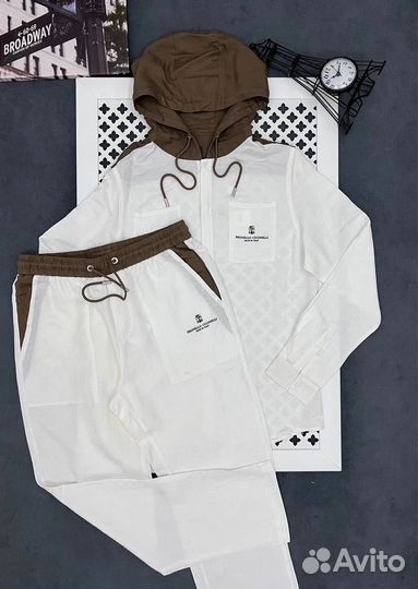 Костюм лён Brunello cucinelli