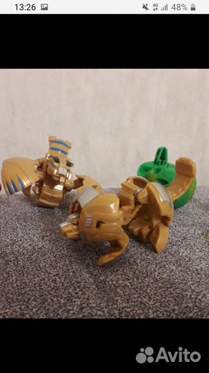 Бакуганы и карточки