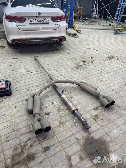Выхлоп kia optima 4