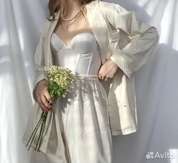 Винтажный пижамный комплект