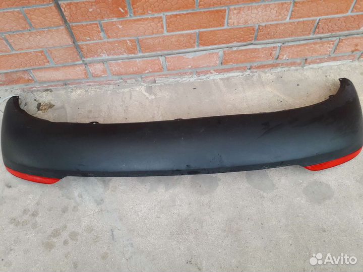 Накладка на задний бампер kia cerato 3