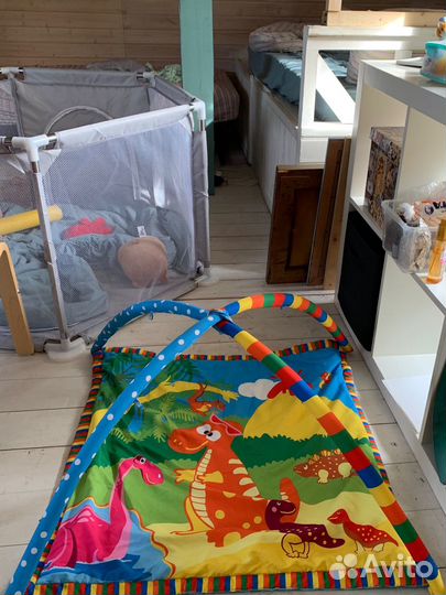 Игровая дуга (развивающий коврик)