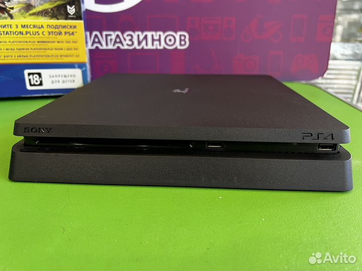 Sony Playstation 4 Slim 500 GB + 3 игры