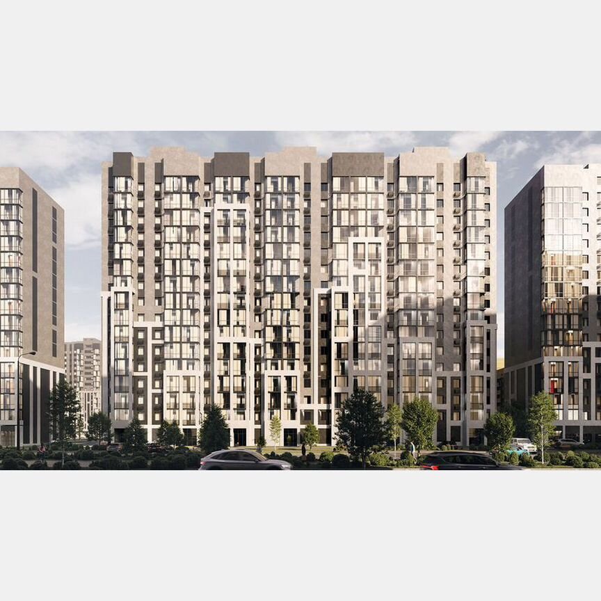 1-к. квартира, 35,1 м², 7/15 эт.
