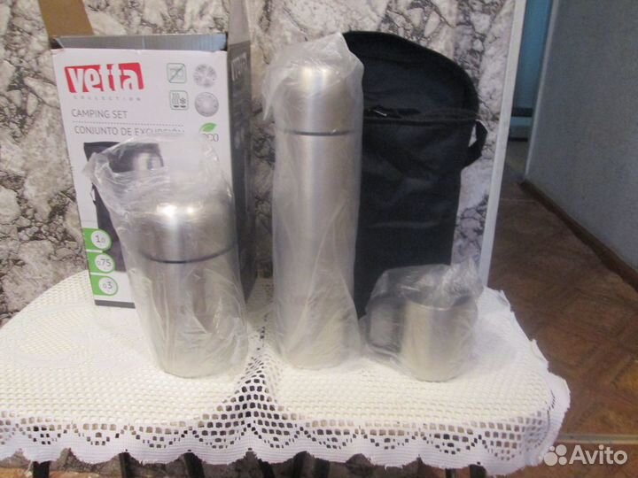 Vetta/ Набор походный (2 термоса + кружка 300мл)