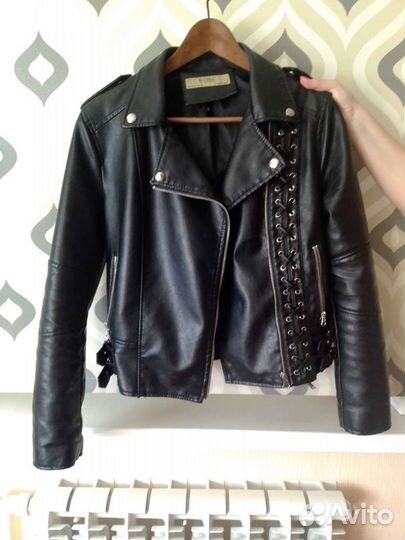 Куртка косуха из экокожи