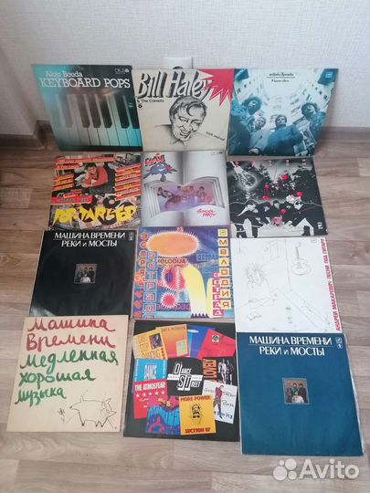 Виниловые пластинки (рок, эстрада и др.)