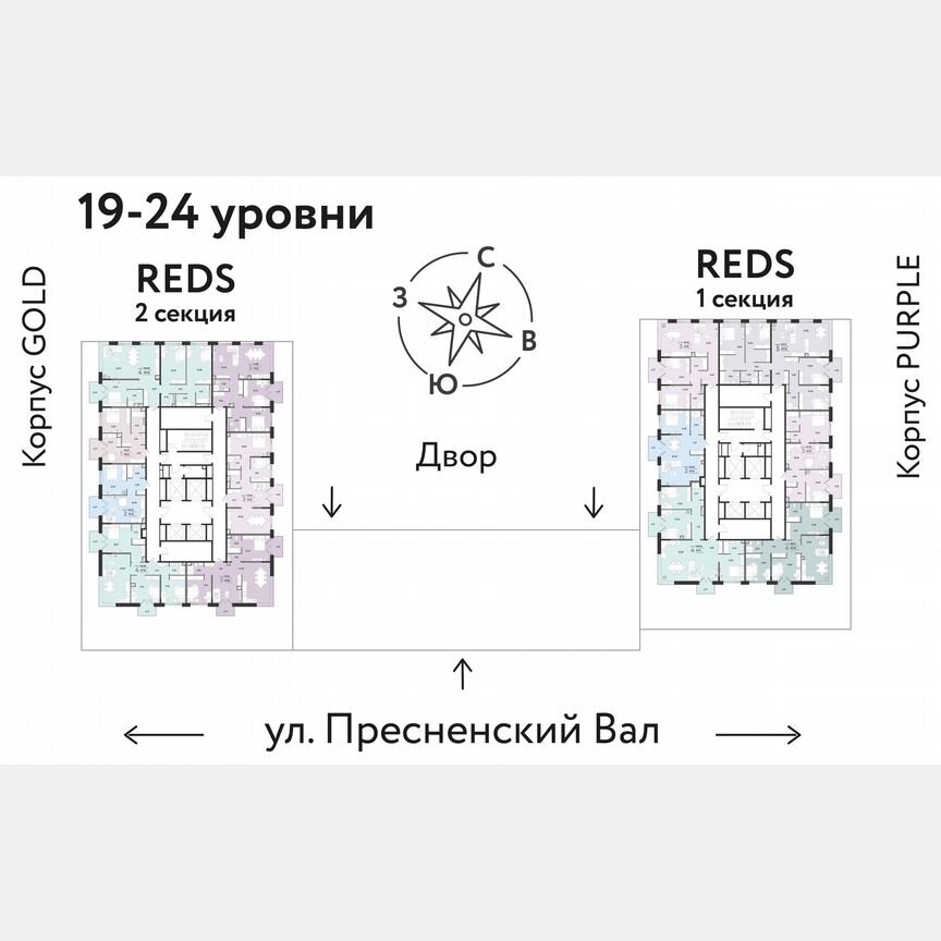 5-к. квартира, 129,5 м², 24/26 эт.