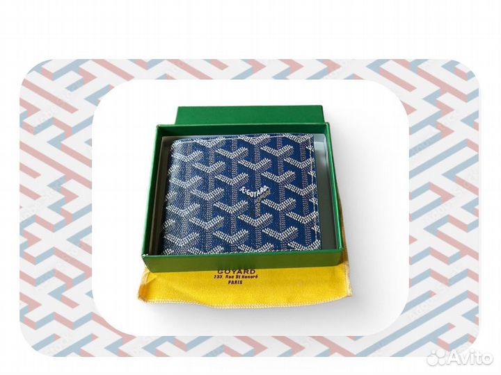 Кошелек Goyard синий