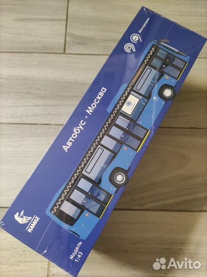 Автобус KAMAZ Мосгортранс модель 1:43