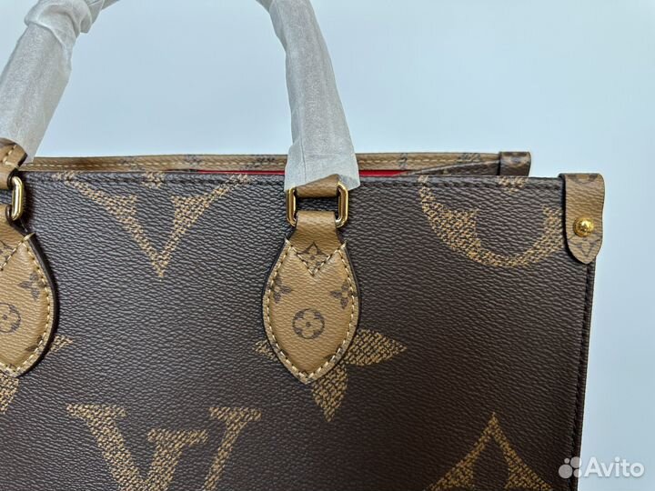 Сумка Louis Vuitton onthego MM канва Monogram