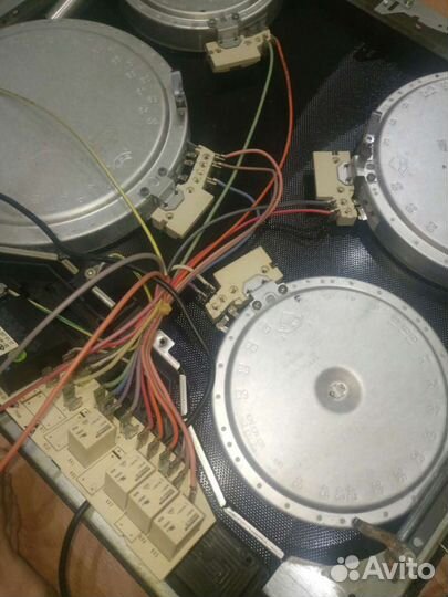 Ремонт электрических варочных панелей электроплит