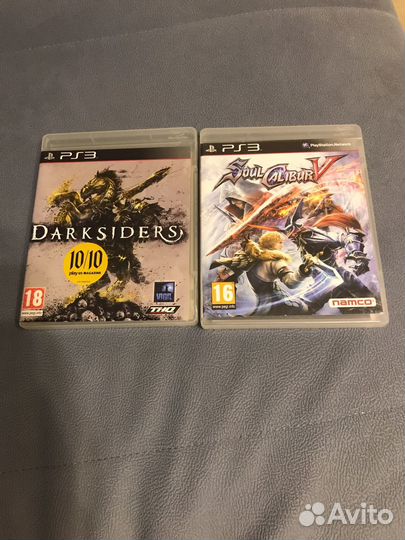 Darksiders/Soulcalibur V на PlayStation 3