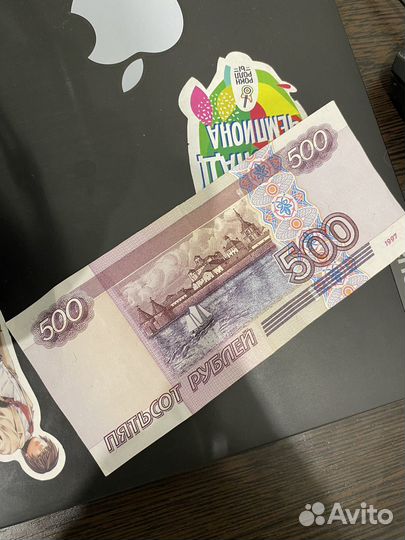 500-от рублевая купюра модификация 2004г