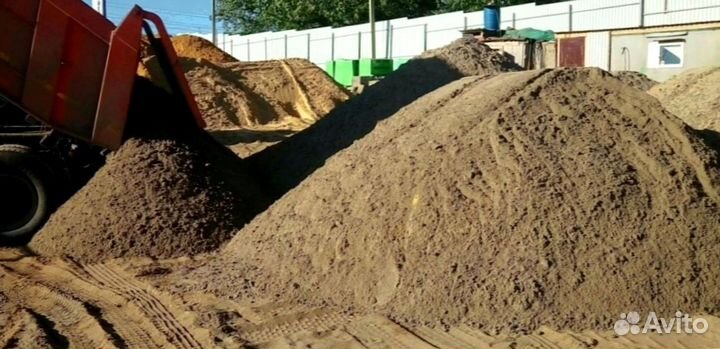 Песок щебень отсев