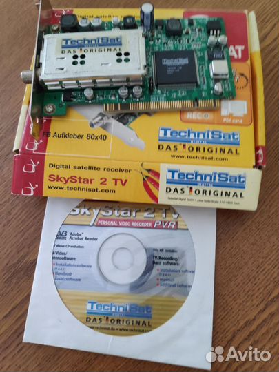 Спутниковый приемник DVB карта Sky Star 2