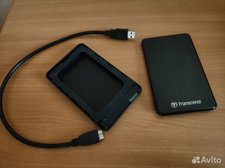 USB 3.0 HDD, SSD Box Transcend