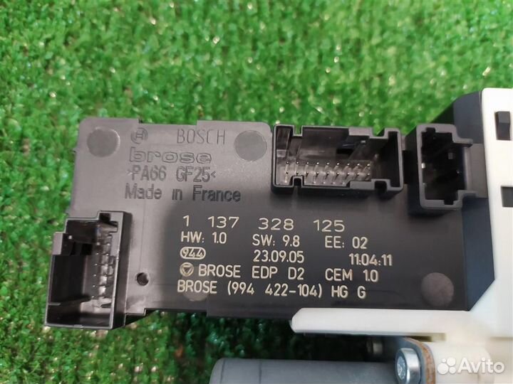 Мотор стеклоподъёмника передний левый Peugeot 407