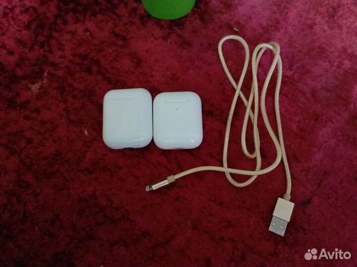 Беспроводные наушники apple airpods 1