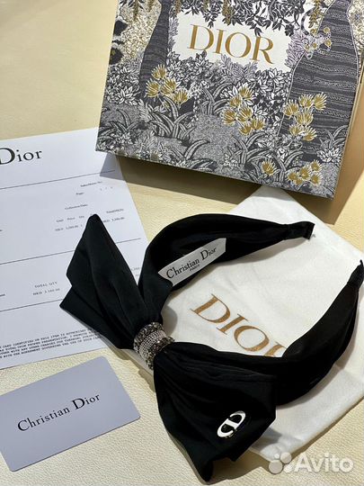 Роскошный ободок Dior