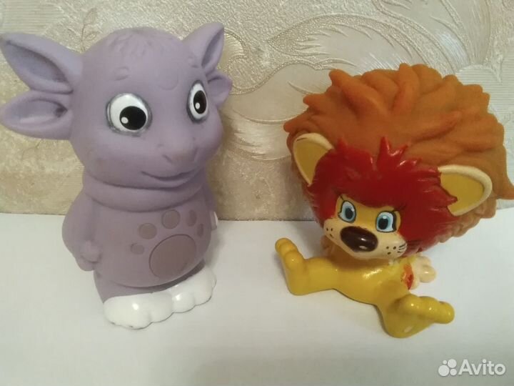 Резиновые игрушки из мультиков