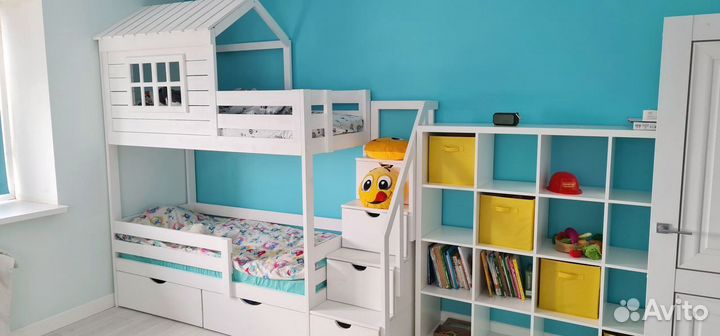 Детская кровать домик