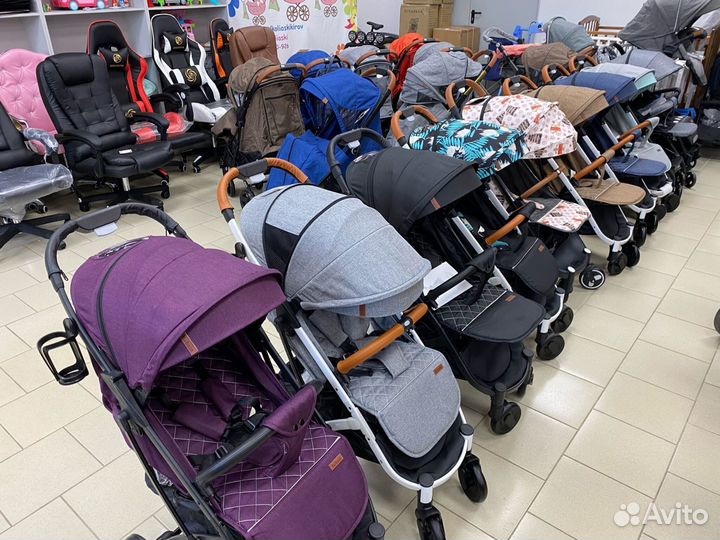 Прогулочная коляска складная