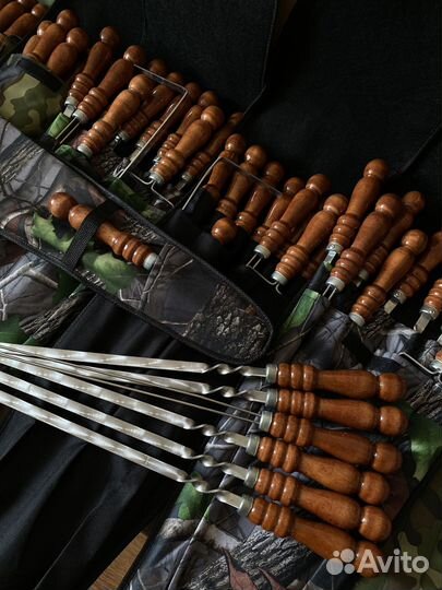 Набор шампуров на 6 предметов