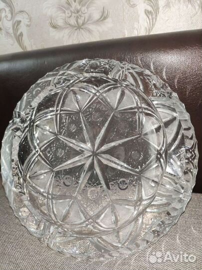 Пепельница хрустальная СССР