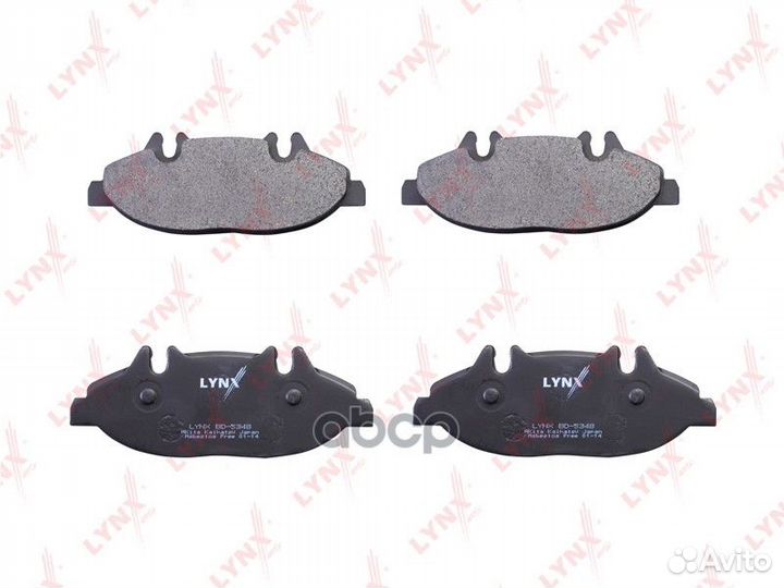 Колодки тормозные MB W639 03- передн. BD5348 LY