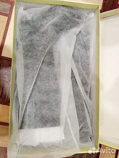 Сапоги женские кожа