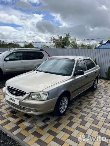 Hyundai Accent 1.5 МТ, 2007, 210 000 км