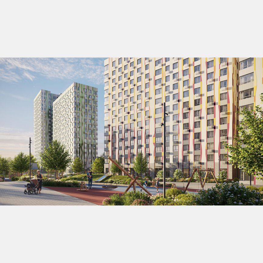 1-к. квартира, 40,3 м², 13/16 эт.