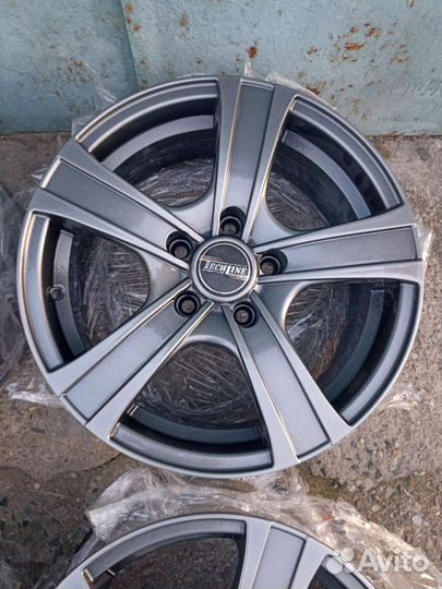 Литые диски Tecline R16 как новые 112