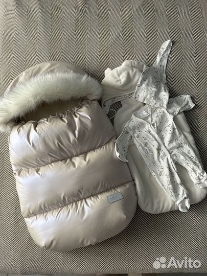 Конверт зимний на выписку 56-80