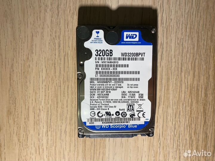 HDD 320 GB