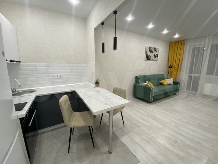 Квартира-студия, 33,9 м², 6/9 эт.