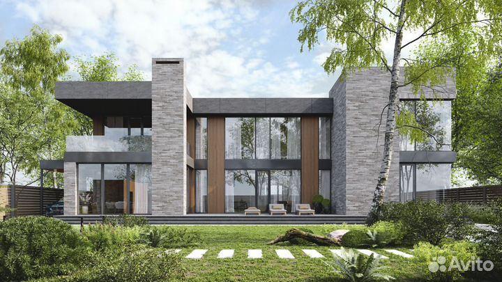 3d визуализация экстерьера