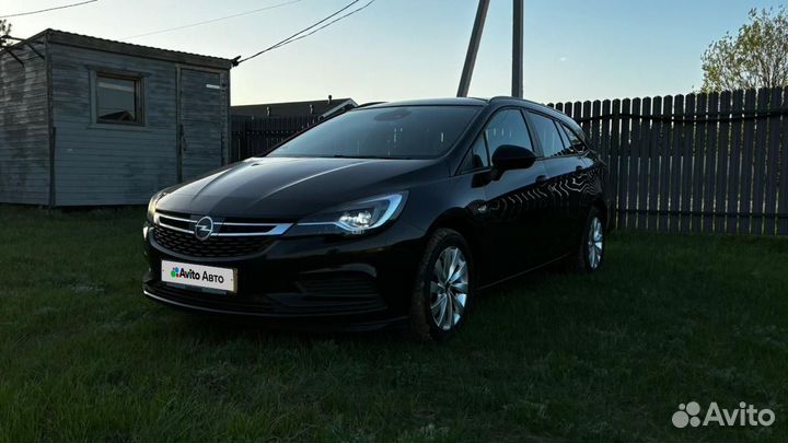 Opel Astra 1.6 AT, 2018, 130 500 км