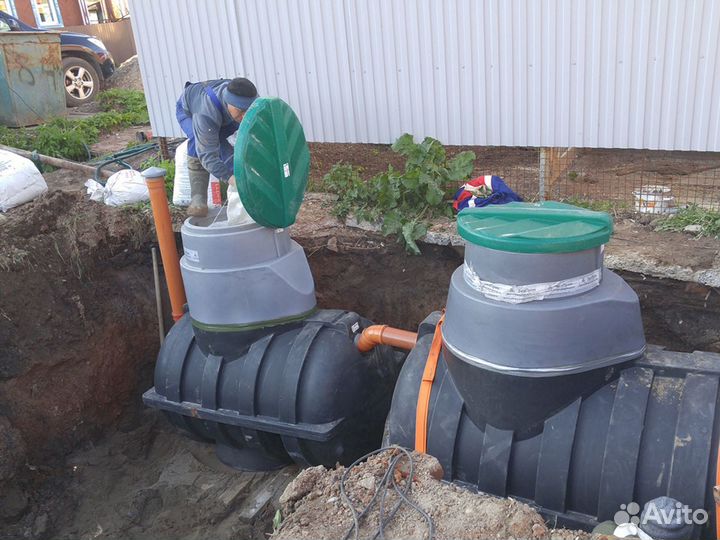 Септик эко Биодека 8 переливной