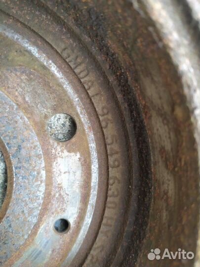 Диск тормозной задний Chevrolet Lacetti J200 F14D3