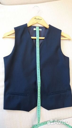 Житет школьный для мальчика синий