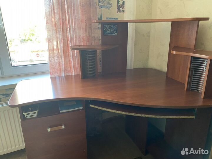 Компьютерный стол б/у+ стул б/у