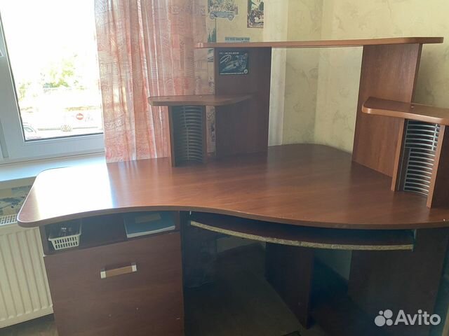 Компьютерный стол б/у+ стул б/у