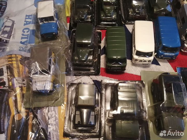 Модель автомобиля 1/43 Газ и УАЗ Автолегенды СССР