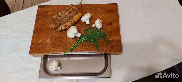 Торцевая доска с гастроемкостью