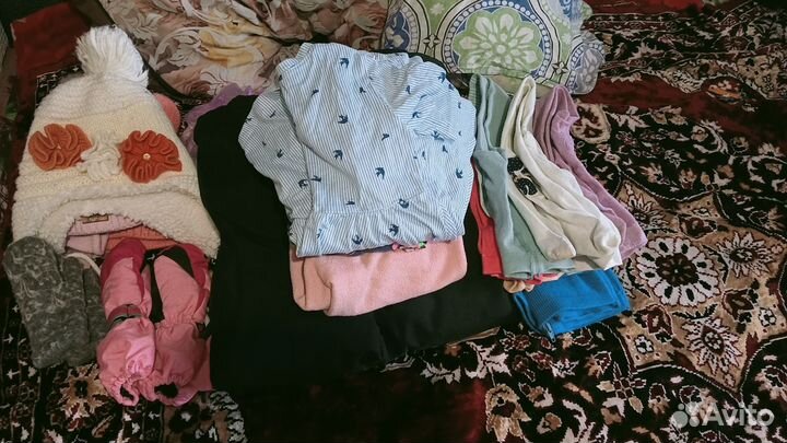 Вещи пакетом на девочку 98-104