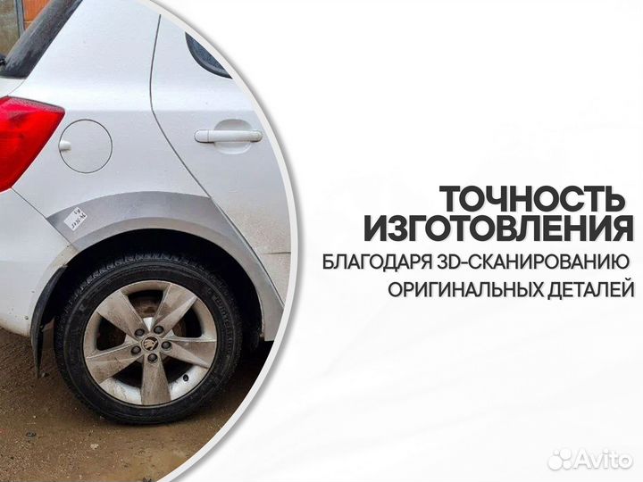 Ремонтные пороги и арки для Kia Тамань