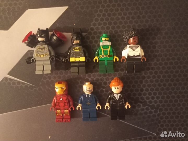 Lego минифигурки chima, star wars, marvel, DC